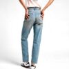 Mom Jeans Donna Vita Alta Gamba Dritta CHIC By Lee
