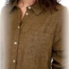 Camicia ONLY ONLTOKYO viscosa lino donna bluse rilassata