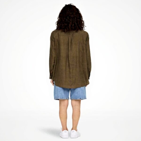 Camicia ONLY ONLTOKYO viscosa lino donna bluse rilassata