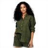 Camicia ONLY ONLTOKYO viscosa lino donna bluse rilassata