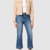 Jeans SISLEY Acapulco Straight Donna Cotone Elastan-1