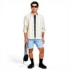 Sisley Felpa Uomo Cotone Tecnico Larga Cappuccio Blu