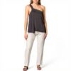 SISLEY Bluse Donna Viscosa Grigio Top Moda