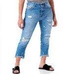 Boxer Bambino Donna SISLEY Cotone Comodo Jeans Donna