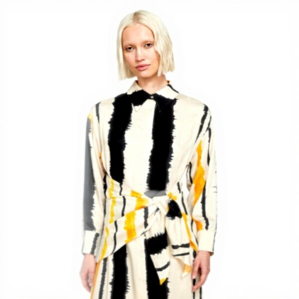 Sisley Dress 46jclv05z NAN Multicolore Donna Viscosa