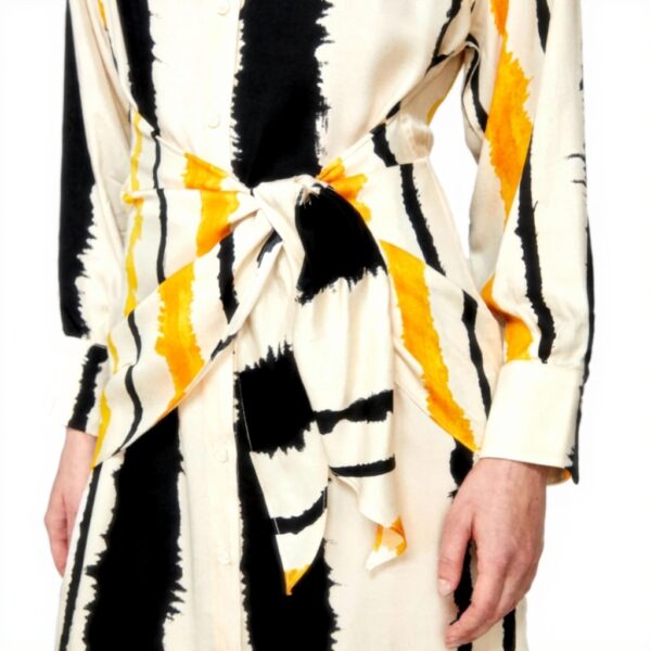 Sisley Dress 46jclv05z NAN Multicolore Donna Viscosa