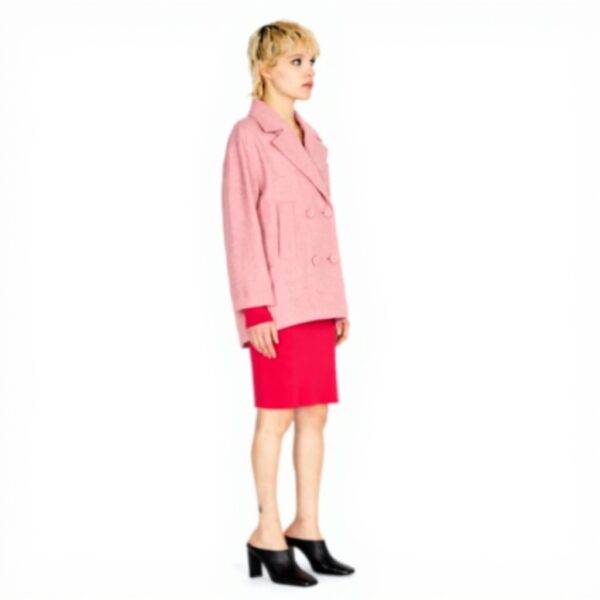 Giacca SISLEY Donna Rosa 90k Heavy Acrilico Poliestere