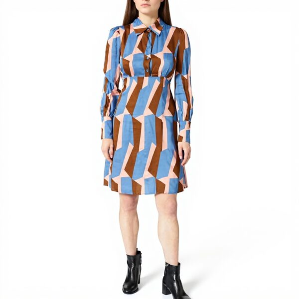 Abito Donna SISLEY Viscose Fantasy Multicolore Sportivo