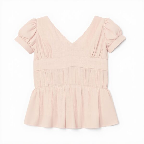 Sisley Dress Donna Cotone Rosa Tenue Vestiti Casual