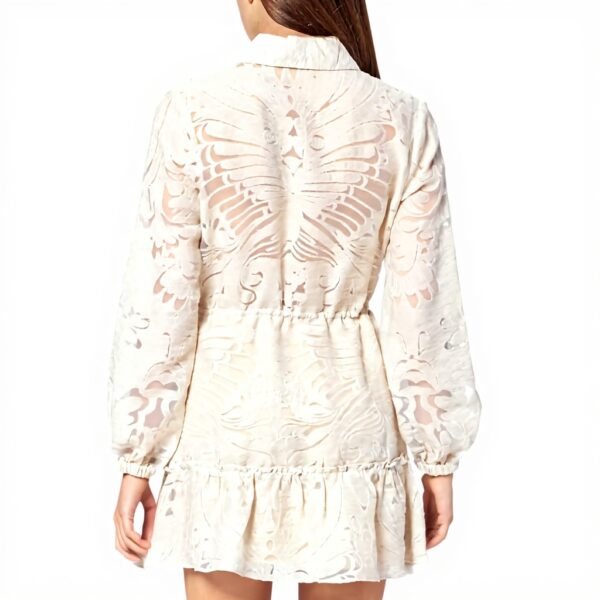 Vestito Donna Sisley Lino Viscosa Casual Floreale