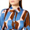 Abito Donna SISLEY Viscose Fantasy Multicolore Sportivo