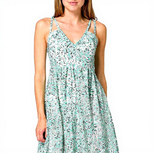 Vestito Donna SISLEY Viscosa Nylon Casual Multicolor