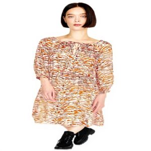 Vestito Donna SISLEY Viscose Multicolor Casual Taglia 42