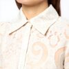 Vestito Donna Sisley Lino Viscosa Casual Floreale