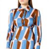 Abito Donna SISLEY Viscose Fantasy Multicolore Sportivo