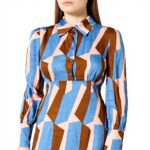 Abito Donna SISLEY Viscose Fantasy Multicolore Sportivo