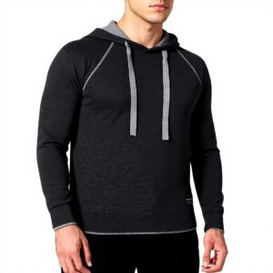 Felpa Uomo SISLEY Cappuccio Cotone 91 Moda Casual