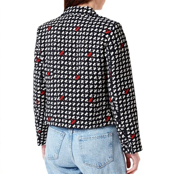 SISLEY Giacca Donna Poliestere Multicolore Moda Elegante