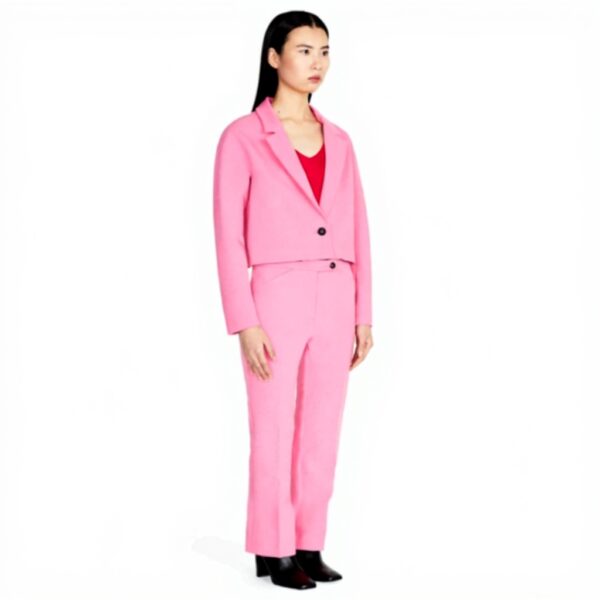 SISLEY Giacca Donna Fucsia Poliestere Viscosa Elastan
