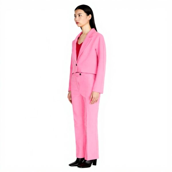 SISLEY Giacca Donna Fucsia Poliestere Viscosa Elastan