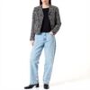 SISLEY Giacca Donna Poliestere Multicolore Moda Elegante