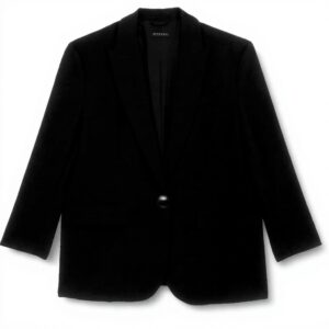 Giacca Donna SISLEY Poliestere Viscosa Elegante Nero