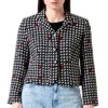 SISLEY Giacca Donna Poliestere Multicolore Moda Elegante