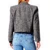 Giacca Donna SISLEY Multicolor Grey Materiale Misto