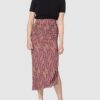Sisley gonna donna poliestere multicolore moda abbigliamento-1