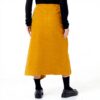 Gonna Donna SISLEY Senape 45 acrilico 35 poliestere