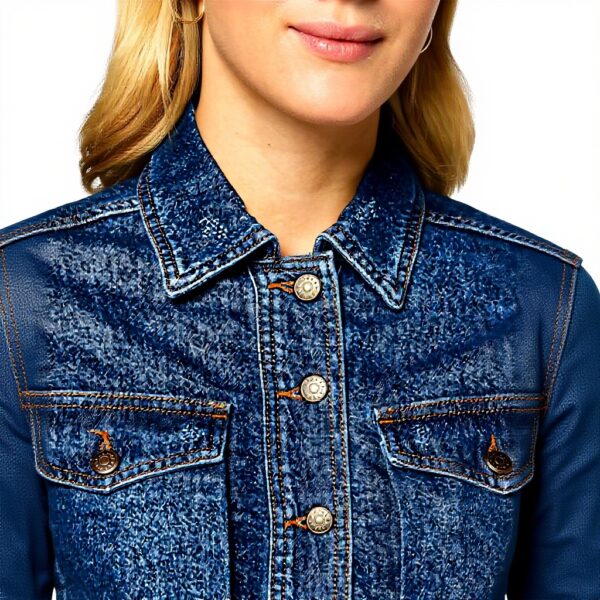 Giacca Donna Sisley Denim Cotone Giacche Moda