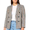Sisley Giacca Donna Double Breasted Lana Viscosa Elegante