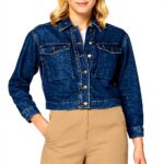Giacca Donna Sisley Denim Cotone Giacche Moda