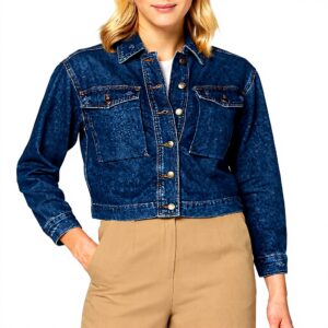 Giacca Donna Sisley Denim Cotone Giacche Moda