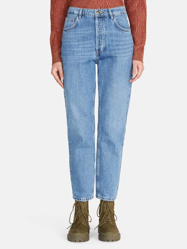 SISLEY Jeans Donna Cotone Light Blue Denim 901-5