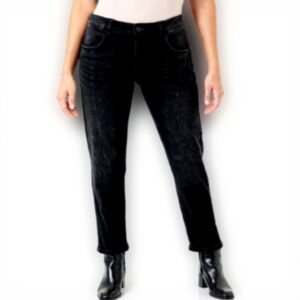 Pantaloni SISLEY Jeans Donna Cotone Elastan Nero