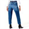 SISLEY Jeans Donna Pantaloni Cotone Taglia 31 Blu