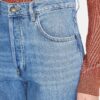 SISLEY Jeans Donna Cotone Light Blue Denim 901-4