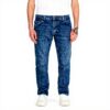 Pantaloncini SISLEY Uomo Cotone Blue Denim 902