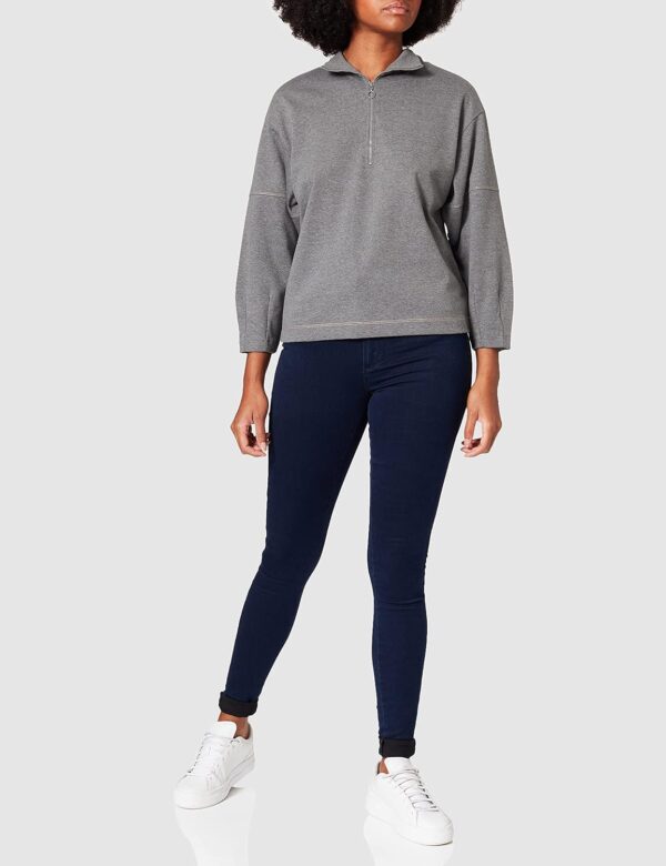 SISLEY Maglia di Tuta Donna Felpe senza cappuccio cotone-1