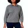SISLEY Maglia di Tuta Donna Felpe senza cappuccio cotone