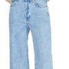 SISLEY Maglietta Donna T-shirt cotone Light Blue Denim-0