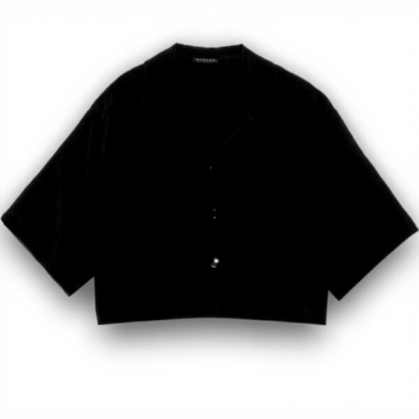 Maglietta Donna SISLEY Viscosa Nero Taglia XS