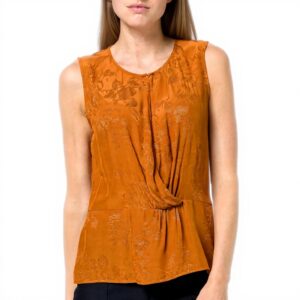 Maglietta Donna SISLEY Viscosa Multicolor Top Moda
