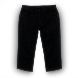 Jeans Donna SISLEY Pantaloni 43ehle010 Denim Nero