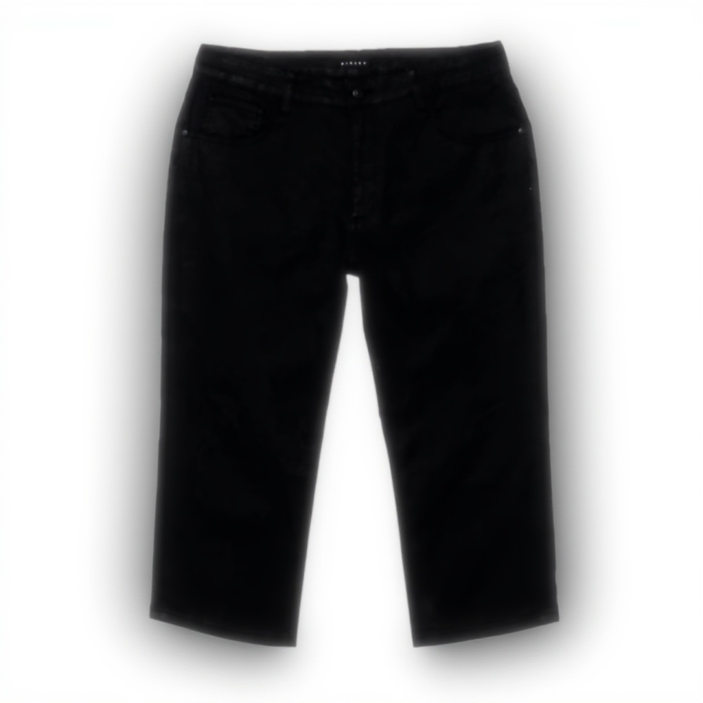 Jeans Donna SISLEY Pantaloni 43ehle010 Denim Nero