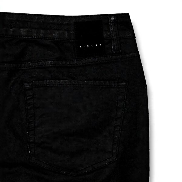Jeans Donna SISLEY Pantaloni 43ehle010 Denim Nero
