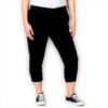 Pantaloni Donna SISLEY cotone elastan taglia 56 nero
