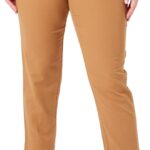 Pantaloni Donna SISLEY Cotone Elastan Colore Camel-0