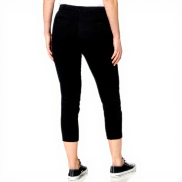 Pantaloni Donna SISLEY cotone elastan taglia 56 nero